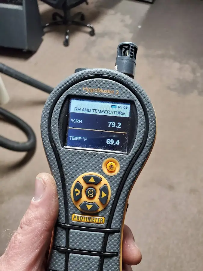 Moisture meter humidity assessment for Fire & Smoke Damage Restoration in Seattle